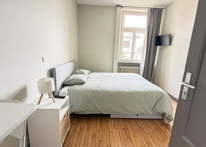 Le Gaston De Belair - 002 - 1st Floor - Shared Kitchen Apartment Schieren